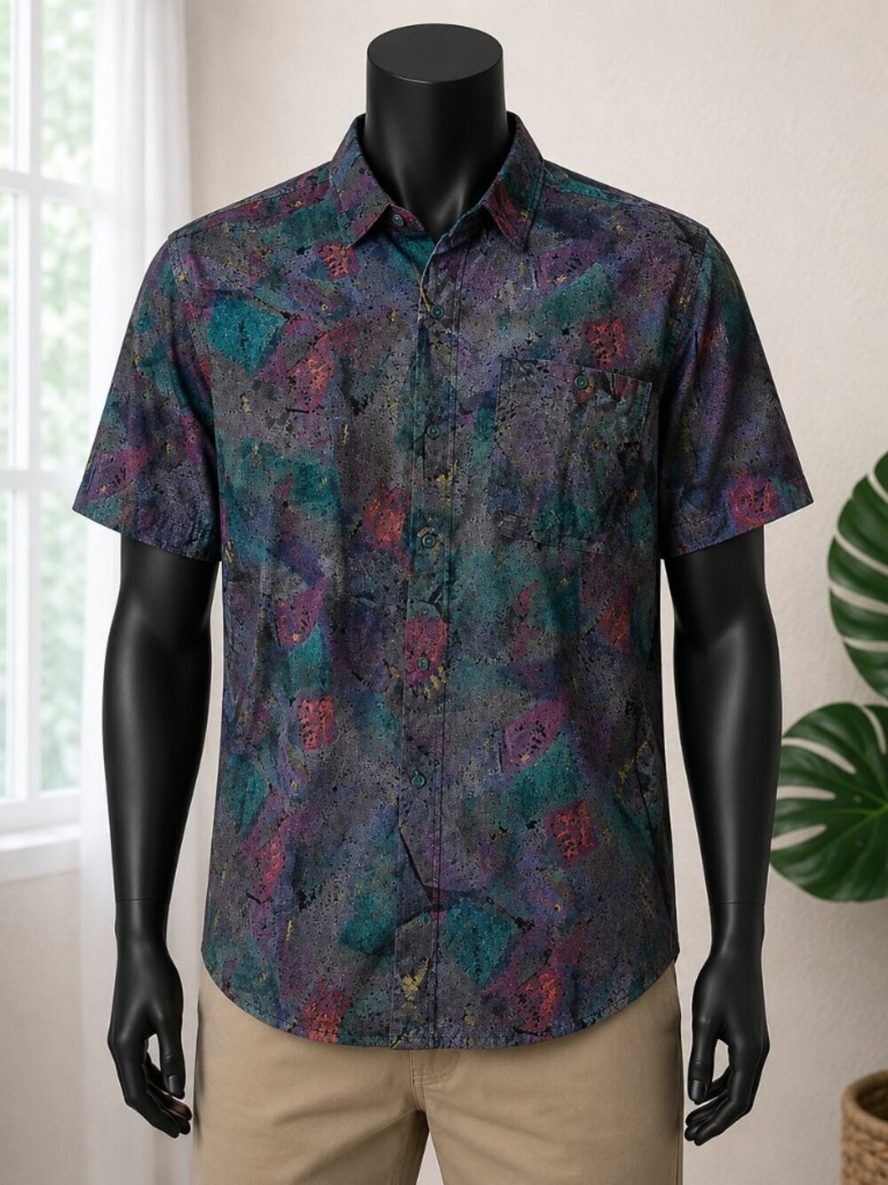 Tribes‎ Men's Shirt button down size L